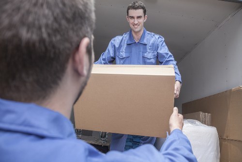 Man and van vehicle ready for a local move in Sutton