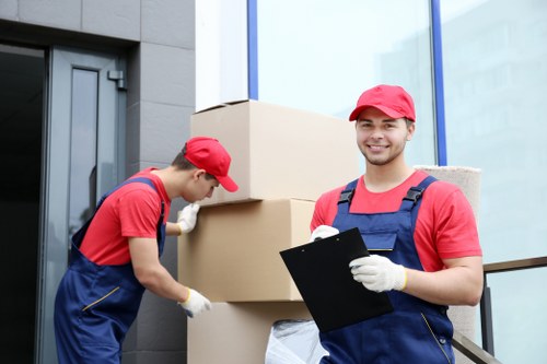 Removal team helping with a same day move in Sutton
