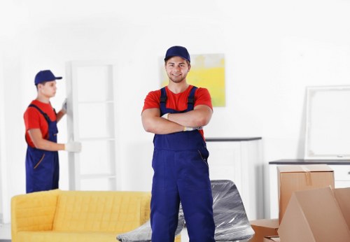 Preparing desks, boxes, and stock for Commercial Moves in Sutton