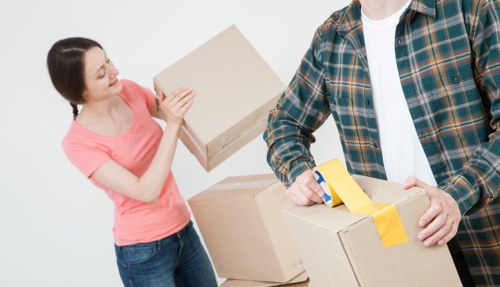 A selection of removal boxes and tape suitable for homes and offices in Sutton