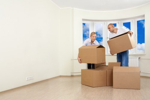 Removal van service in Sutton supporting a local move