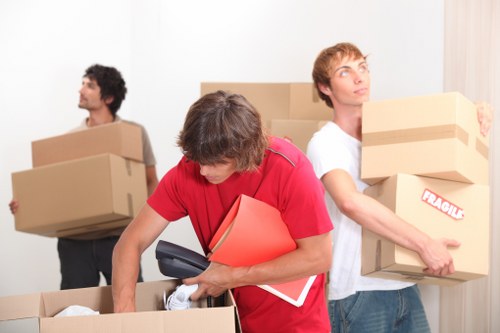 Residential and commercial man with van transport around Sutton
