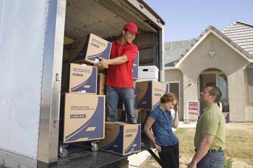 Careful furniture handling during a Sutton home removal