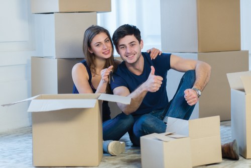 Packing and loading service for a Sutton home relocation